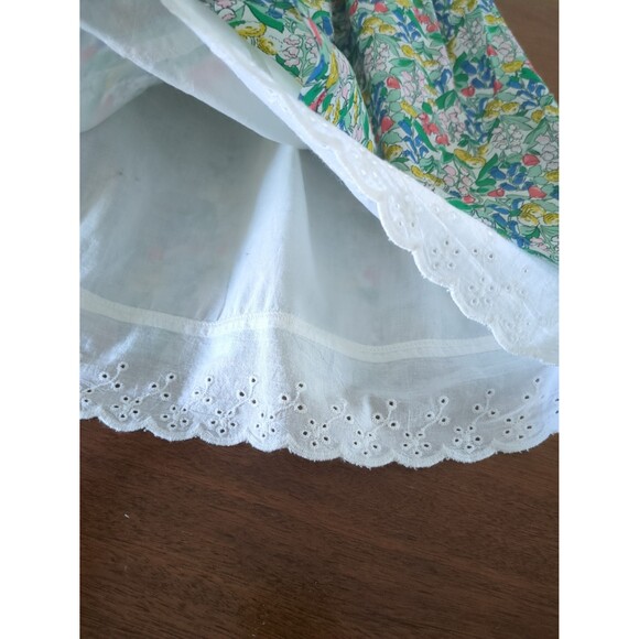 Mini Boden Girls Flutter Sleeve Liberty Floral Smocked Dress size 8/9 EUC - Picture 4 of 10